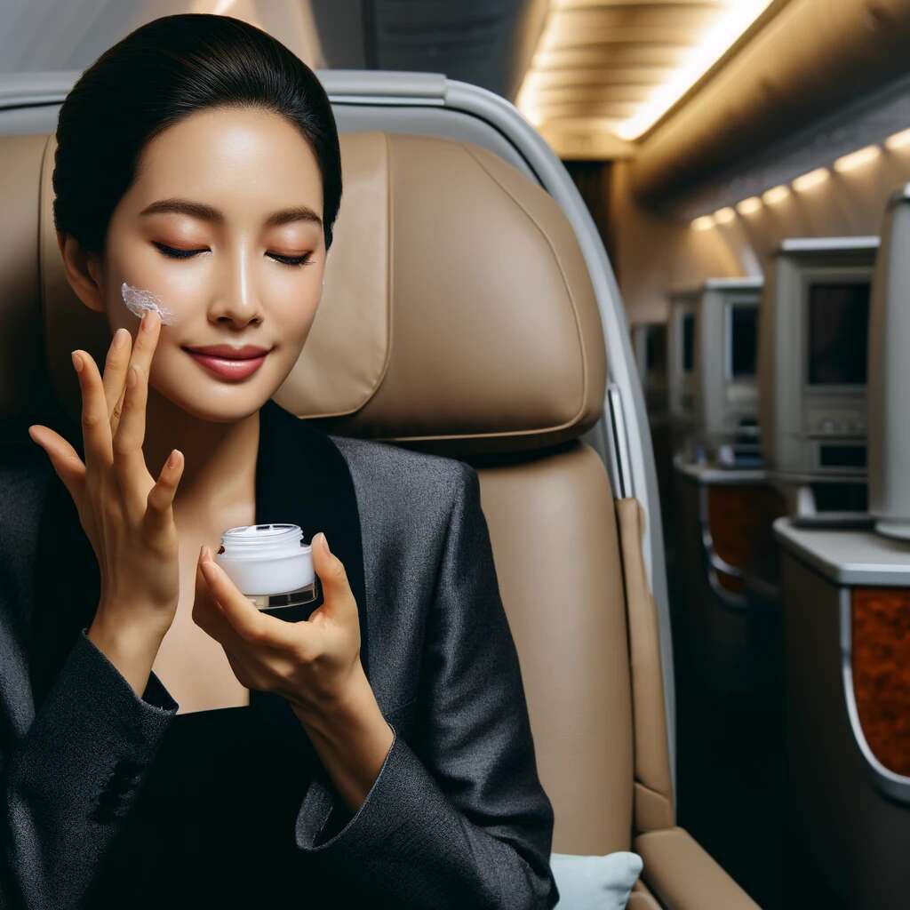 How to Look Fabulous When Flying Business Class 12 Moisturize Skin