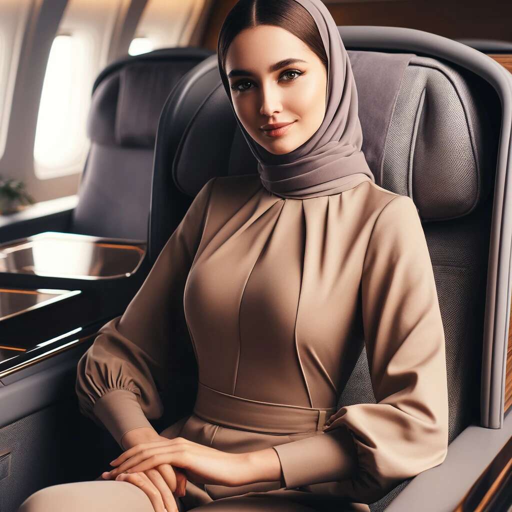 How to Look Fabulous When Flying Business Class 7 Skip Revealing Necklines