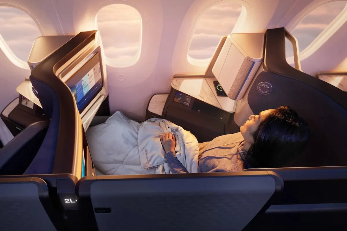 New United Polaris Business Class