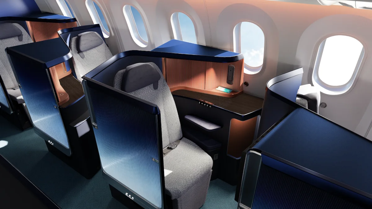 ⁠LOT Polish Recaro Business Class
