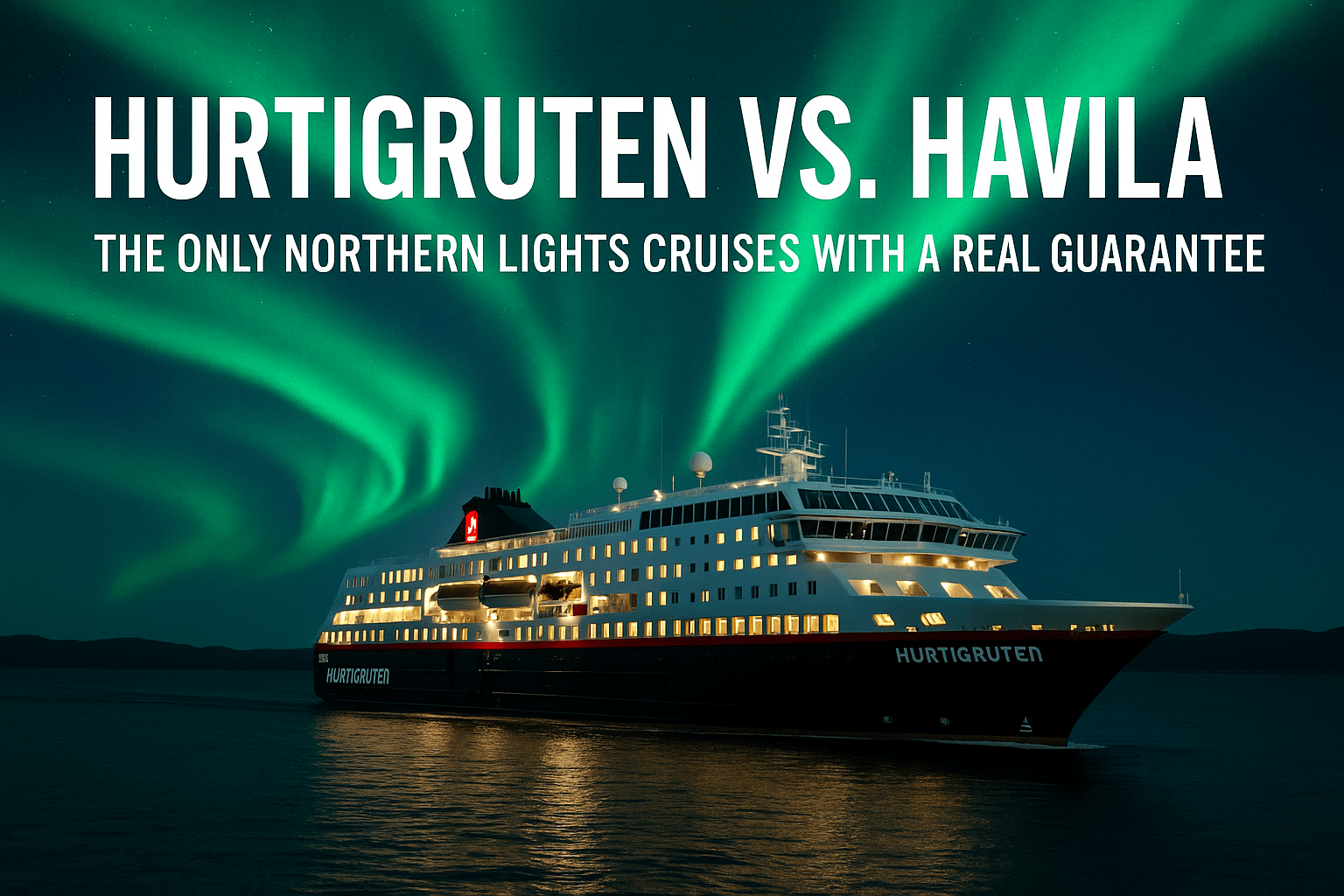 Hurtigruten vs. Havila The Only Northern Lights Cruises with a Real Guarantee